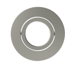 Perfy Plus Abdeckring Chrom